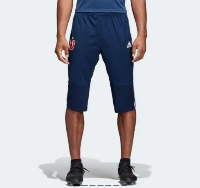 Short Adidas Universidad de Chile 3/4 Entrenamiento Original