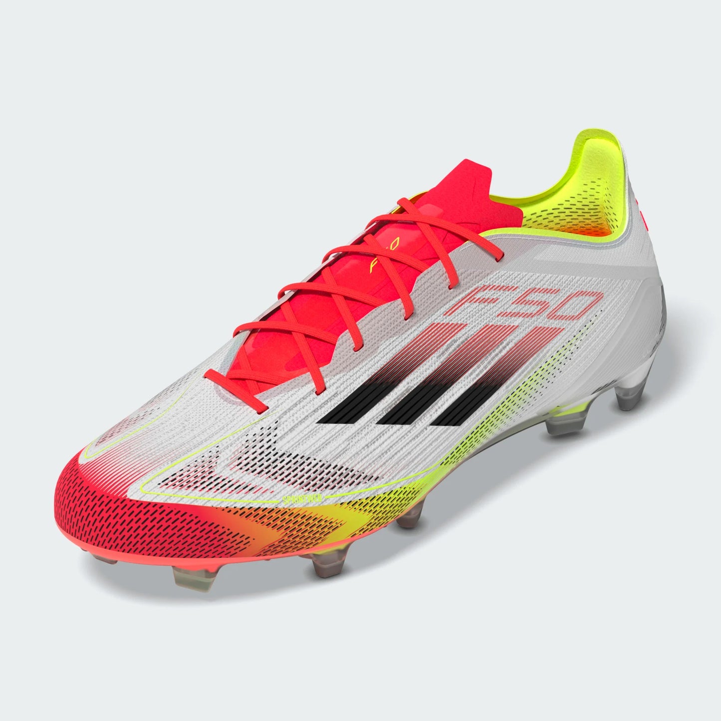 Zapatos Fútbol adidas F50 Elite Fg White Sólo Pasto Natural