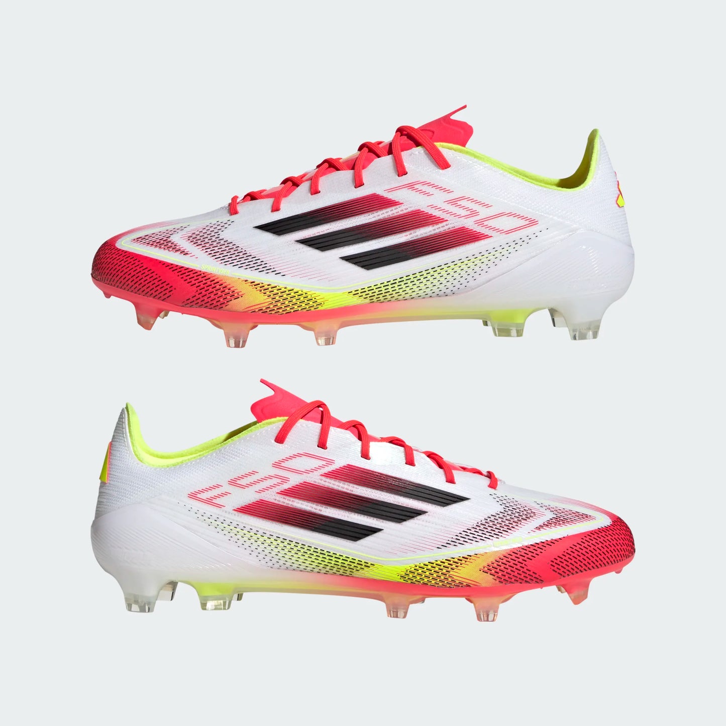 Zapatos Fútbol adidas F50 Elite Fg White Sólo Pasto Natural