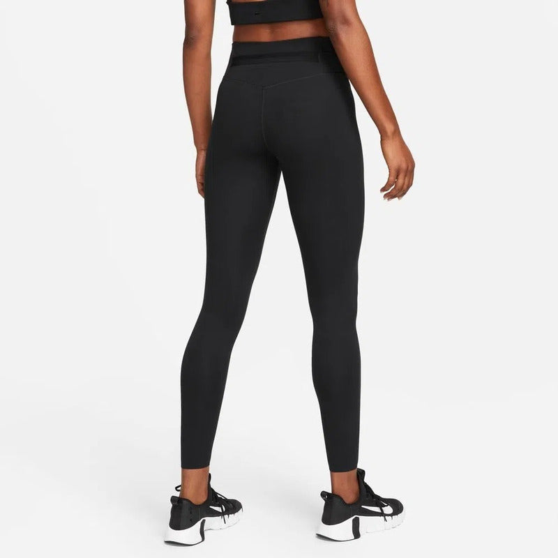 Calzas Mujer Nike One Luxe Dri-fit Tiro Medio Originales