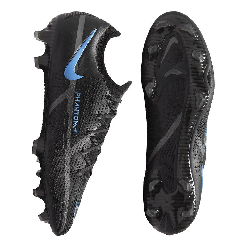 Zapatos Nike Phantom Gt2 Elite Fg Originales Black/iron Grey