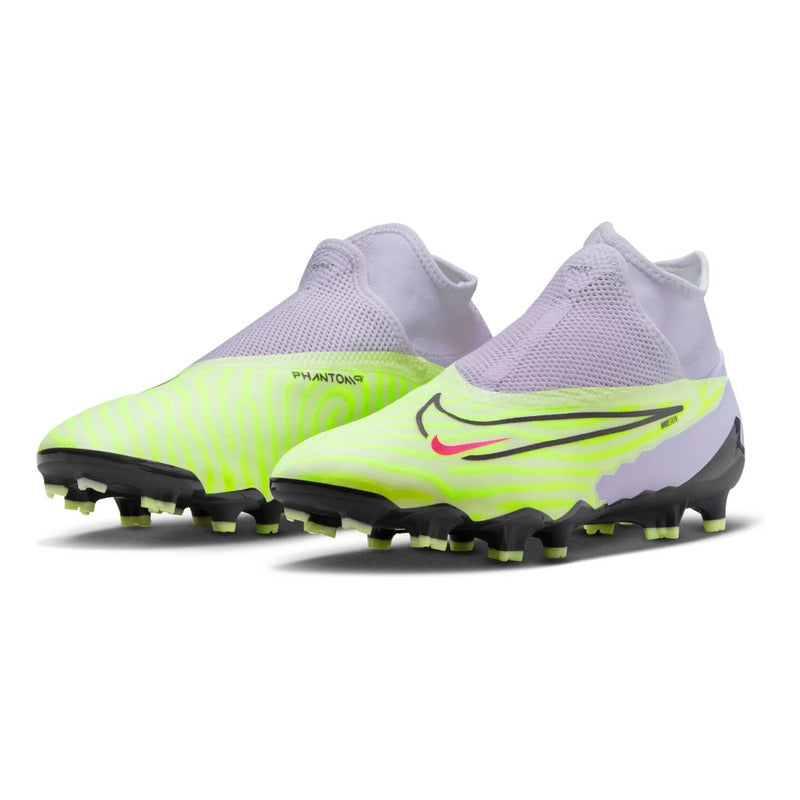 Zapato Fútbol Nike Phantom Gx Pro Df Fg Originales Yellow