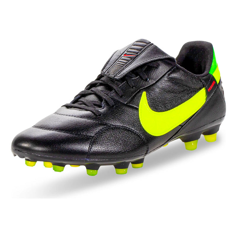 Zapatos Fútbol Nike The Premier Iii Fg Cuero Pasto Natural