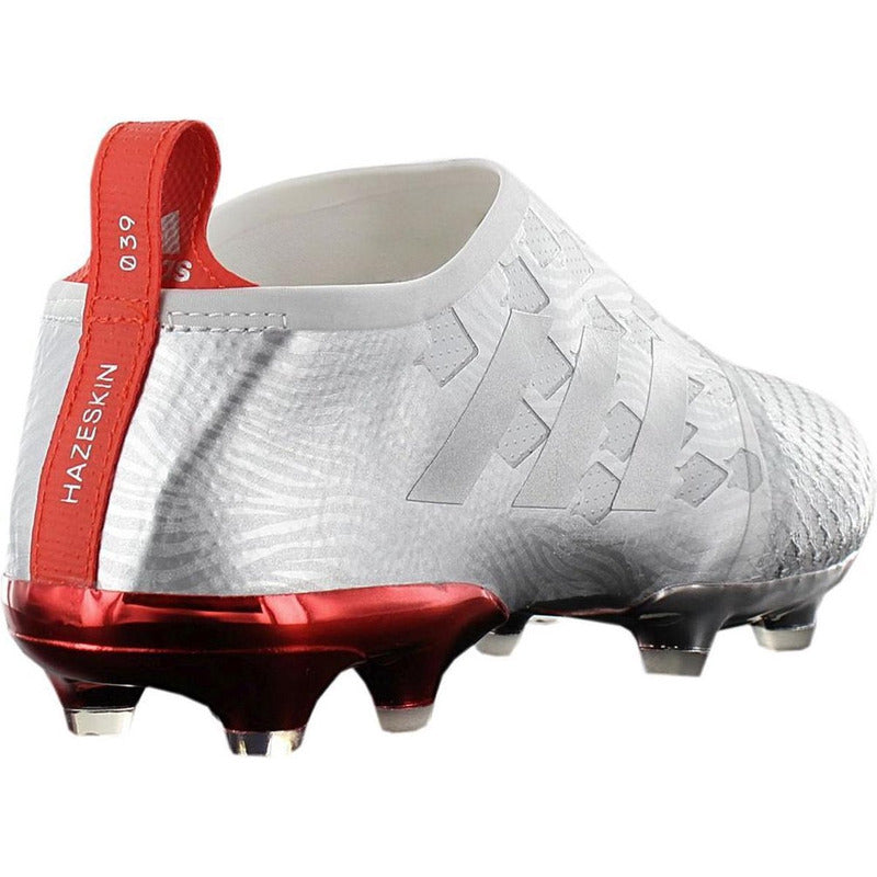 Zapato Fútbol adidas Glitch Outerskin Fg Silver Originales