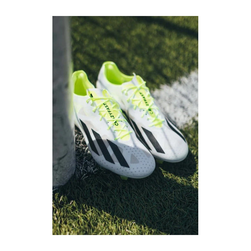 Zapatos Fútbol adidas X Crazyfast + Fg Originales Blancos