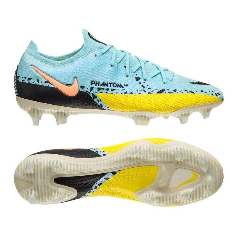 Zapato Fútbol Nike Phantom Gt2 Elite Fg Grey Originales