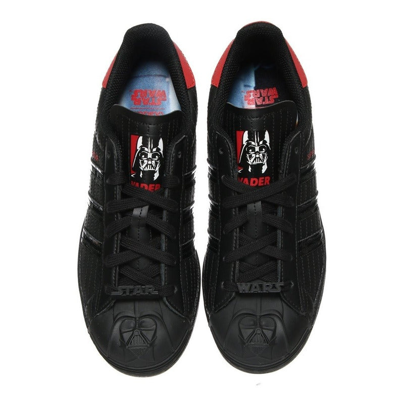 Zapatillas adidas Superstar Starwars Darth Vader Originales