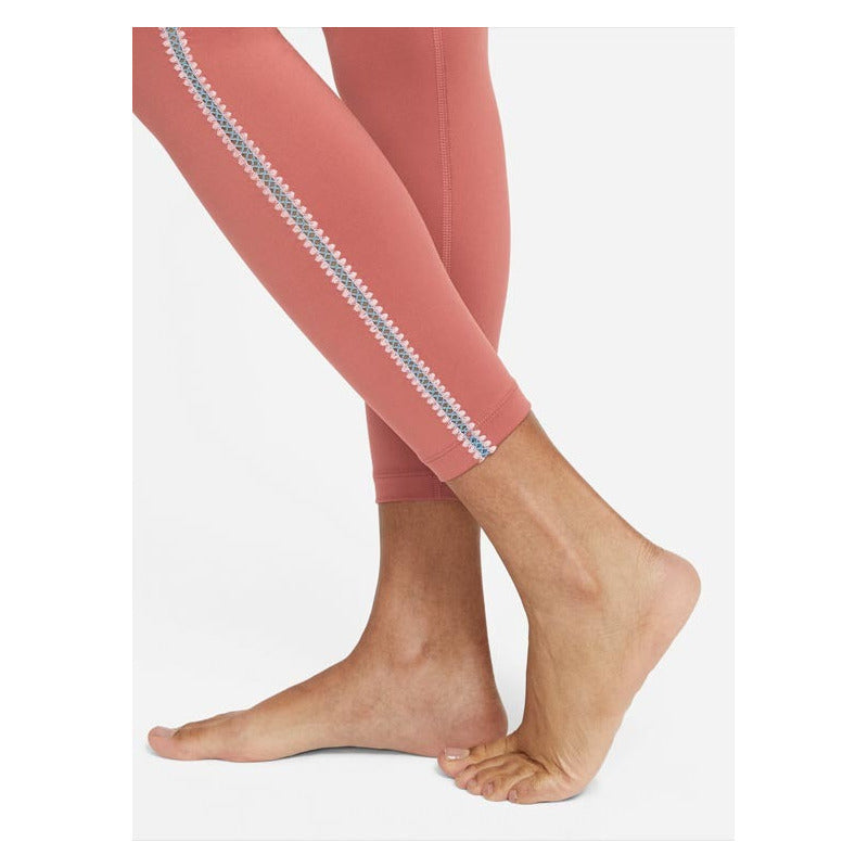 Calzas Nike Yoga Crochet Edge 7/8 Tiro Alto Originales