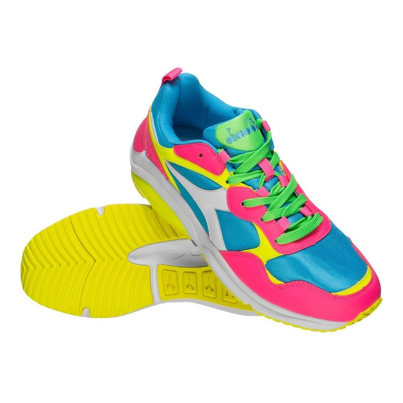 Zapatillas Diadora Whizz Run Fluo Unisex Originales