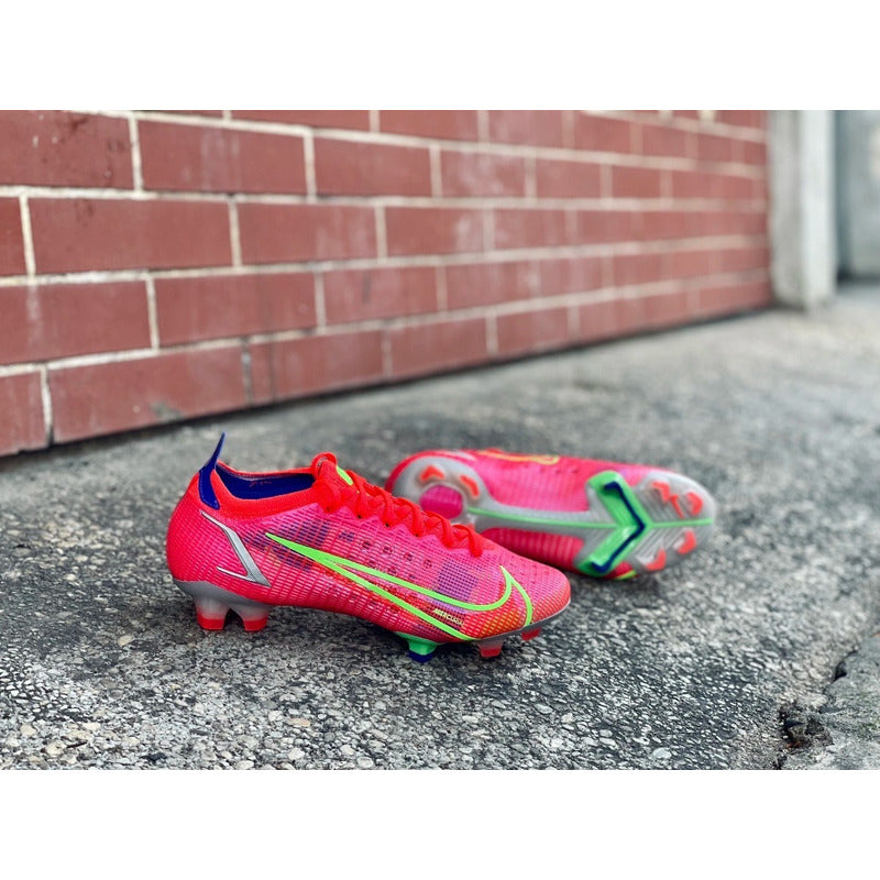Zapatos Fútbol Nike Vapor 14 Elite Fg Rojos Originales