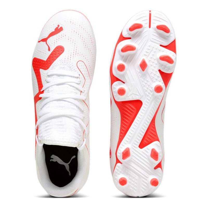 Zapato Fútbol Niño Puma Future Play Fg/ag White Originales