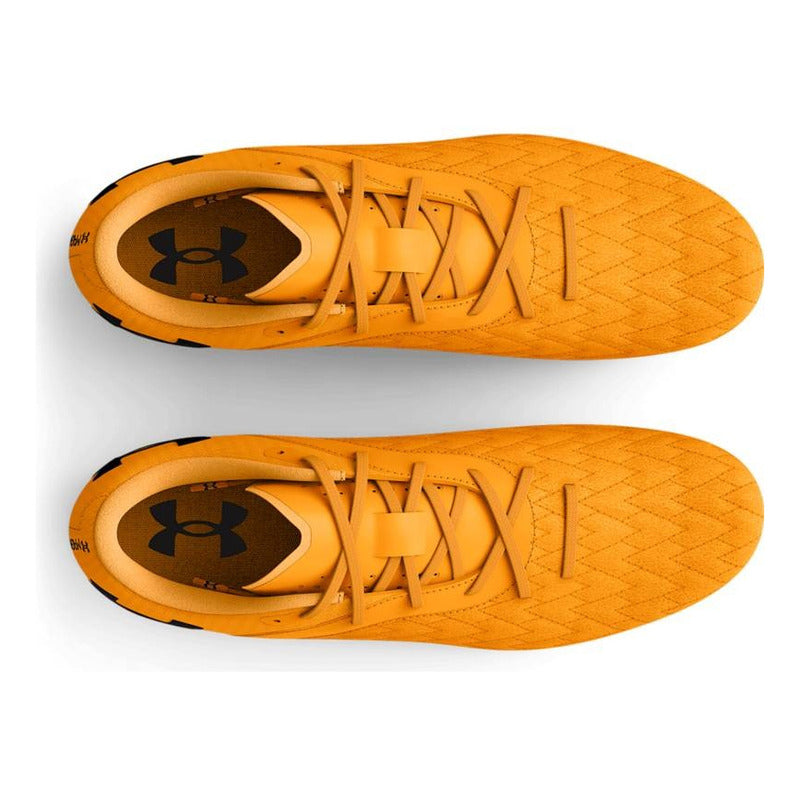 Zapatos Fútbol Under Armour Magnetico Select 2.0 Fg Naranjo
