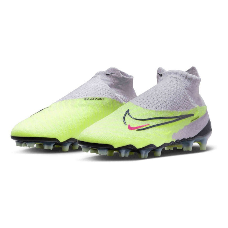 Zapato Fútbol Nike Phantom Gx Elite Df Fg Volt Originales