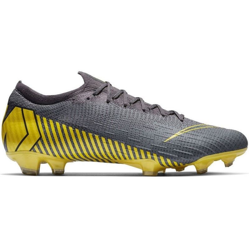 Zapato Fútbol Nike Vapor 12 Elite Fg Hombre Grey Originales