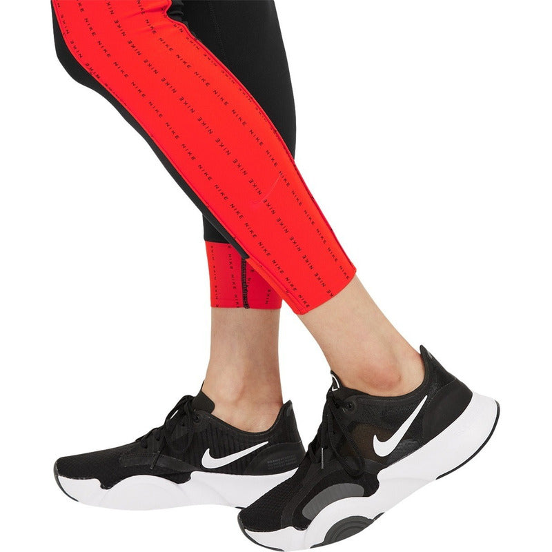 Calzas Mujer Nike One Luxe 7/8 Tiro Medio Tight Fit Original
