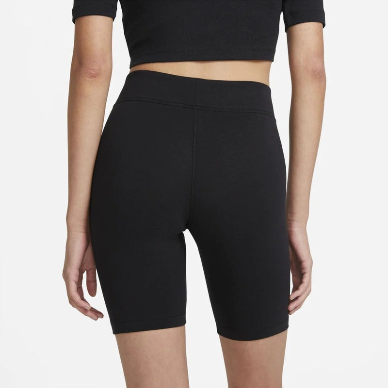 Biker Mujer Nike Sportswear Essentials Black Originales