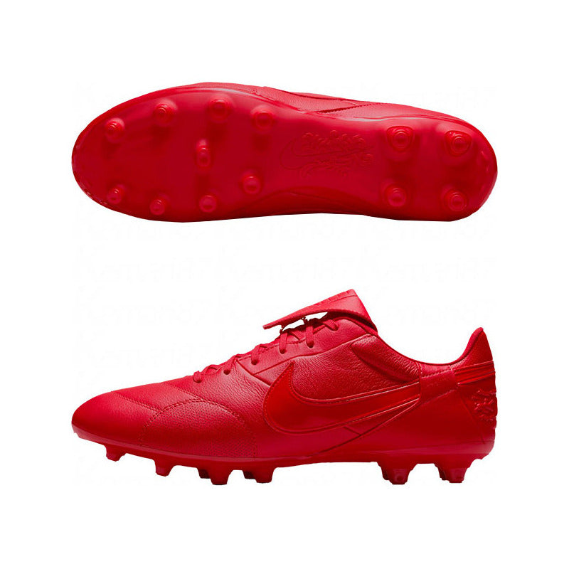 Zapatos Fútbol Nike The Premier Iii Fg Rojo Originales