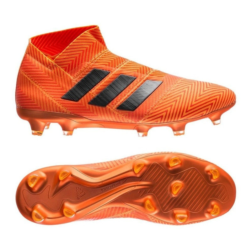 Zapato Fútbol adidas Nemeziz +18 Fg Naranja Originales