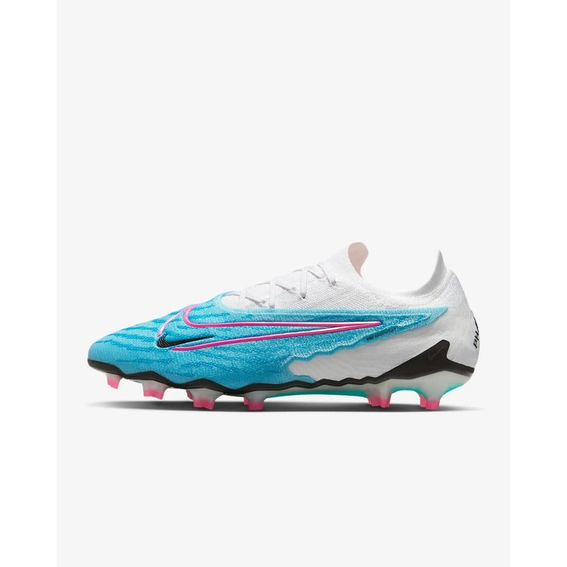 Zapato Fútbol Nike Phantom Gx Elite Fg Celeste (Sucios)