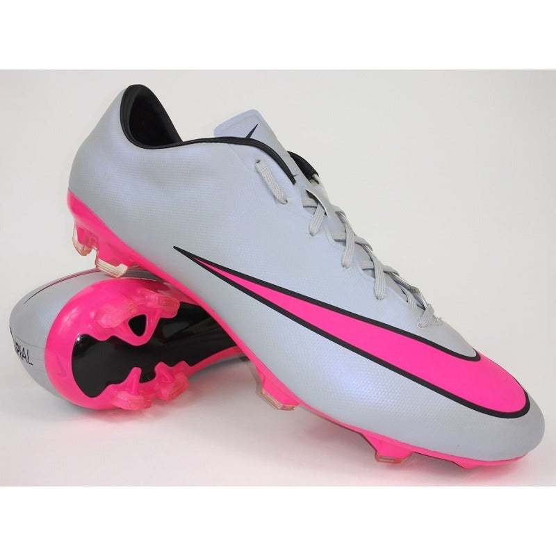 Zapato Fútbol Nike Mercurial Vapor X Sg-pro Grey Originales