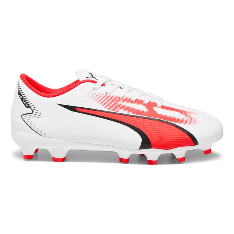 Zapato Fútbol Niño Puma Ultra Play Fg/ag White Originales