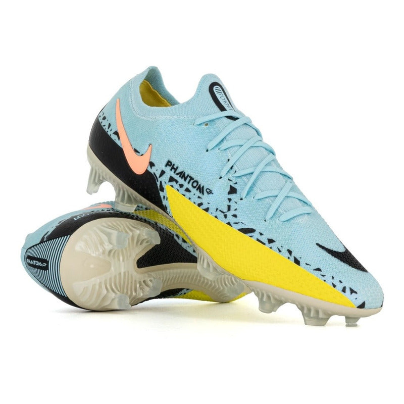 Zapato Fútbol Nike Phantom Gt2 Elite Fg Grey Originales