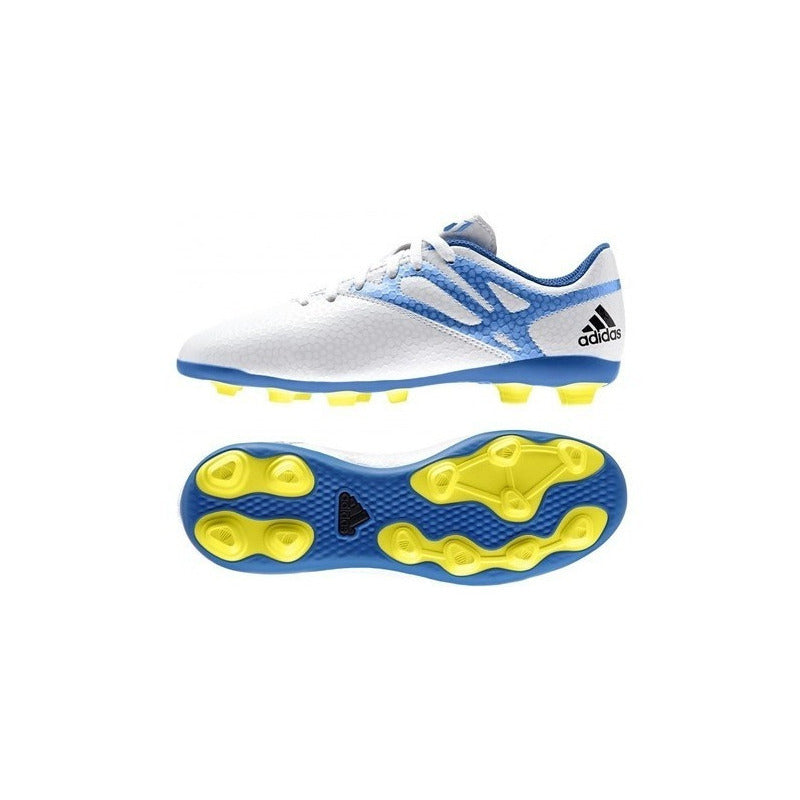 Zapato Fútbol Niño adidas Messi 15.4 Fxg White Originales