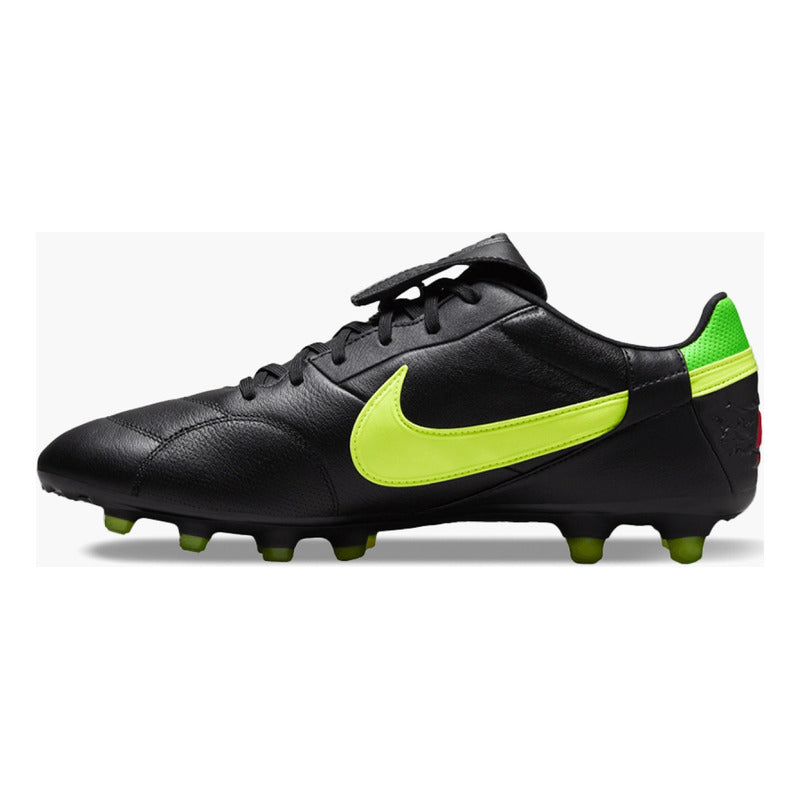 Zapatos Fútbol Nike The Premier Iii Fg Cuero Pasto Natural