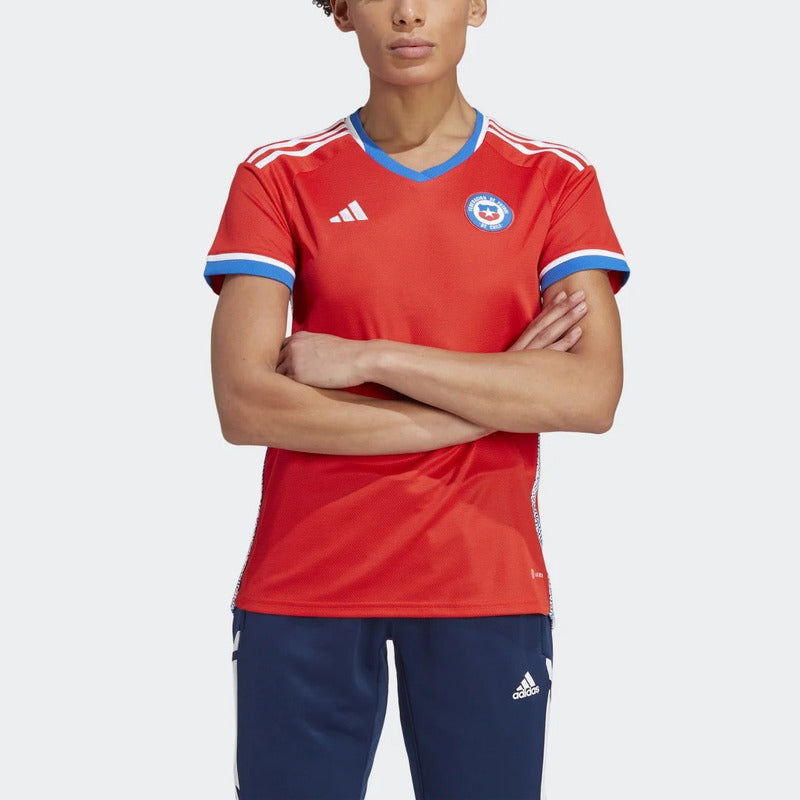 Camiseta Mujer adidas Selección Chilena Anfp Jsy Originales