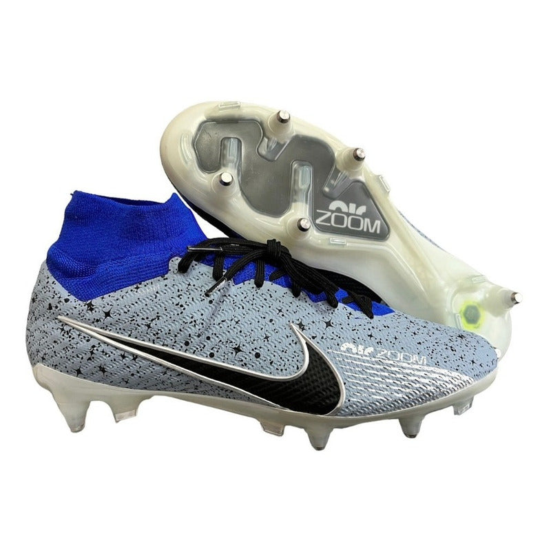 Zapato Fútbol Nike Superfly 9 Elite Sg Blue Nike Id By You