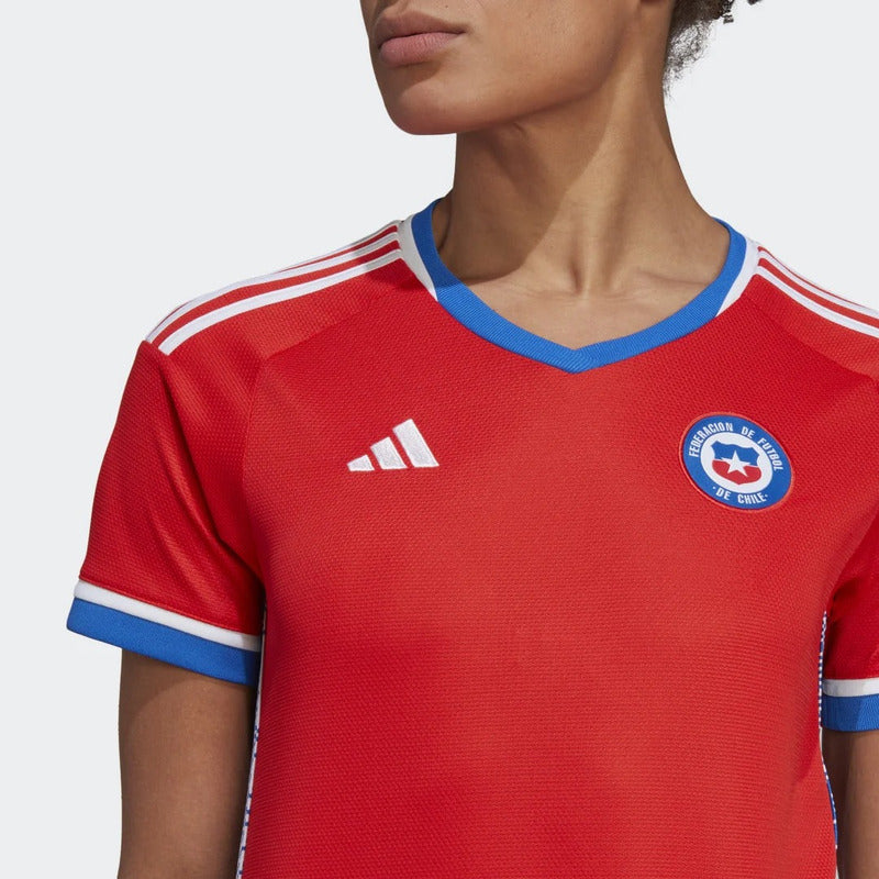 Camiseta Mujer adidas Selección Chilena Anfp Jsy Originales