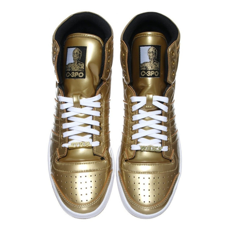 Zapatillas adidas Top Ten Hi X Star Wars C-3po Originales