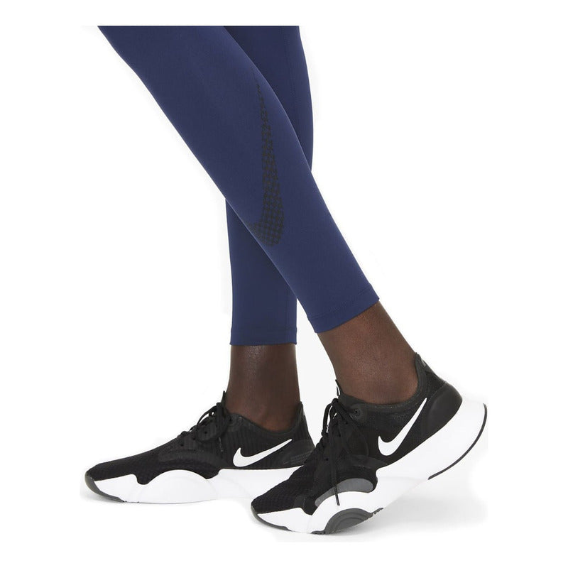 Calzas Mujer Nike One Ceñidas Tiro Medio Largo Originales