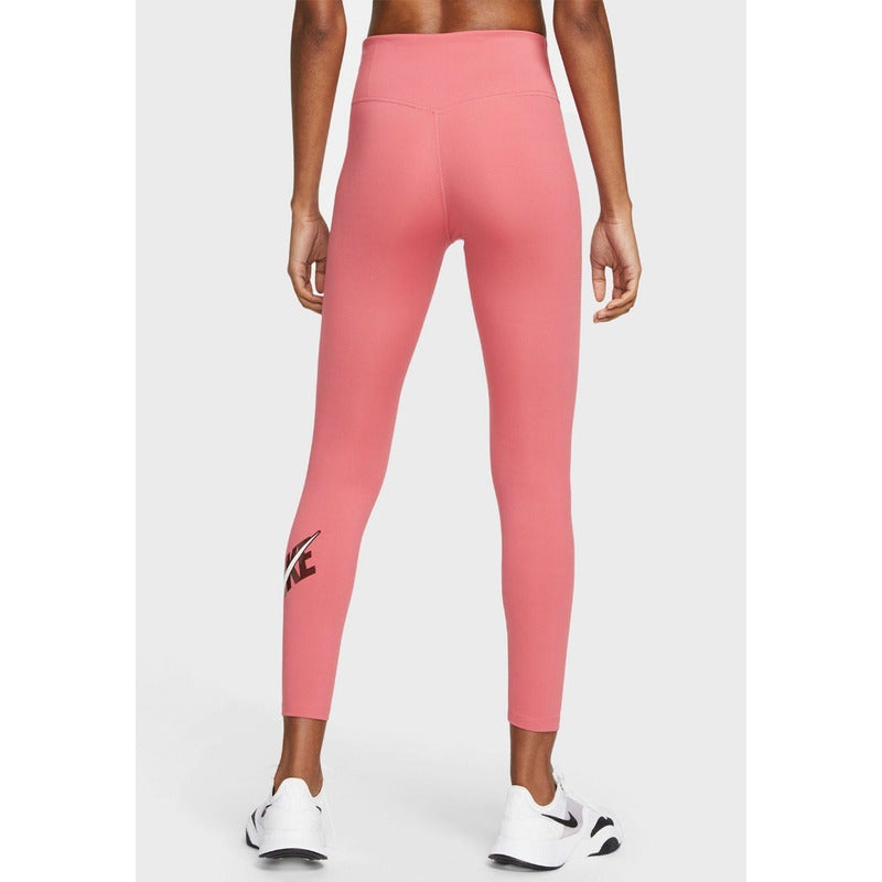 Calzas Mujer Nike One Tiro Medio Ceñido Largo 7/8 Originales