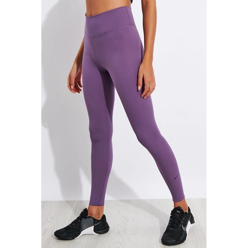 Calzas Mujer Nike One Luxe Tiro Medio Ceñido Largo Original