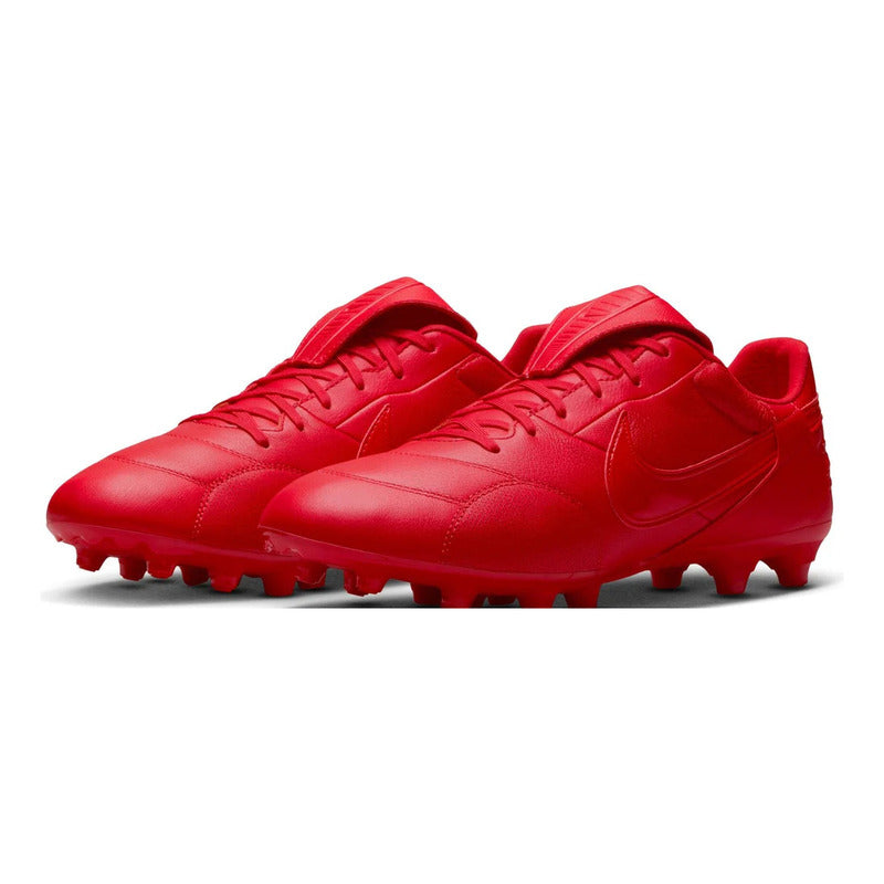 Zapatos Fútbol Nike The Premier Iii Fg Rojo Originales