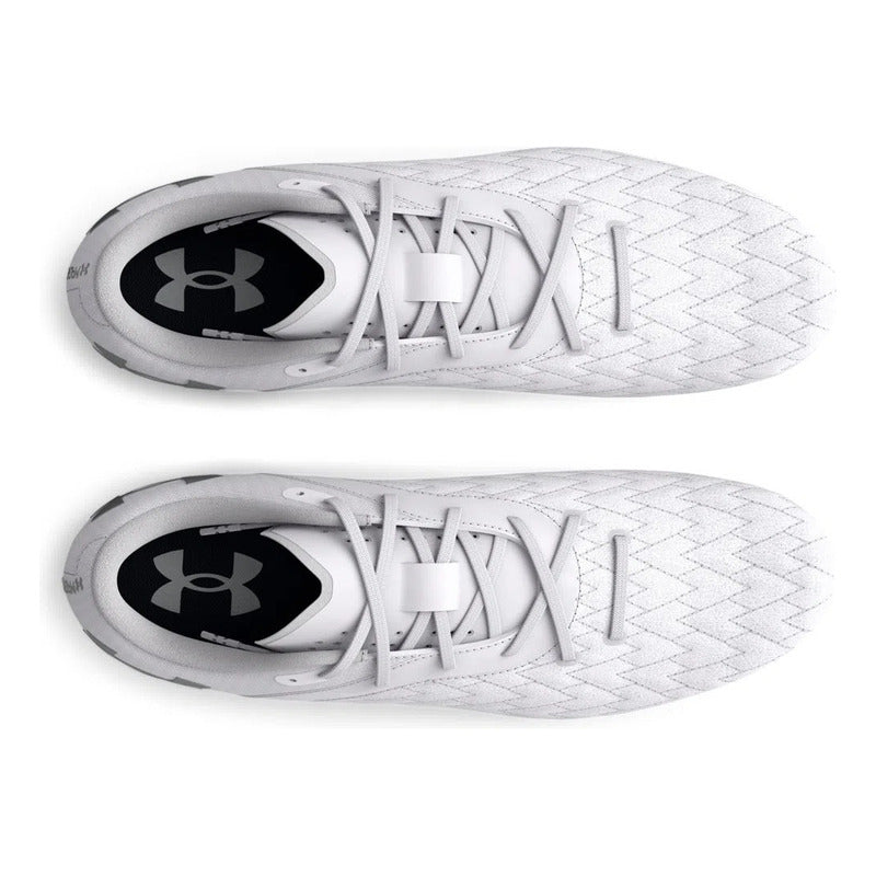 Zapatos Fútbol Under Armour Magnetico Select 2.0 Fg Blanco