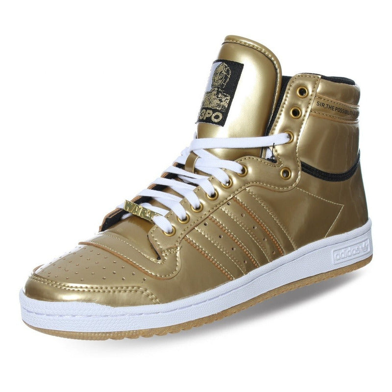 Zapatillas adidas Top Ten Hi X Star Wars C-3po Originales