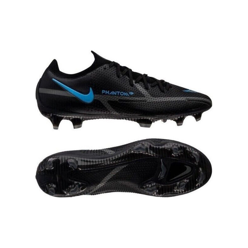 Zapatos Nike Phantom Gt2 Elite Fg Originales Black/iron Grey