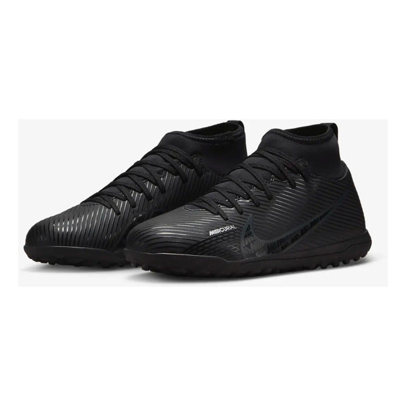 Zapato Fútbol Niño Nike Superfly 9 Club Tf Black Originales