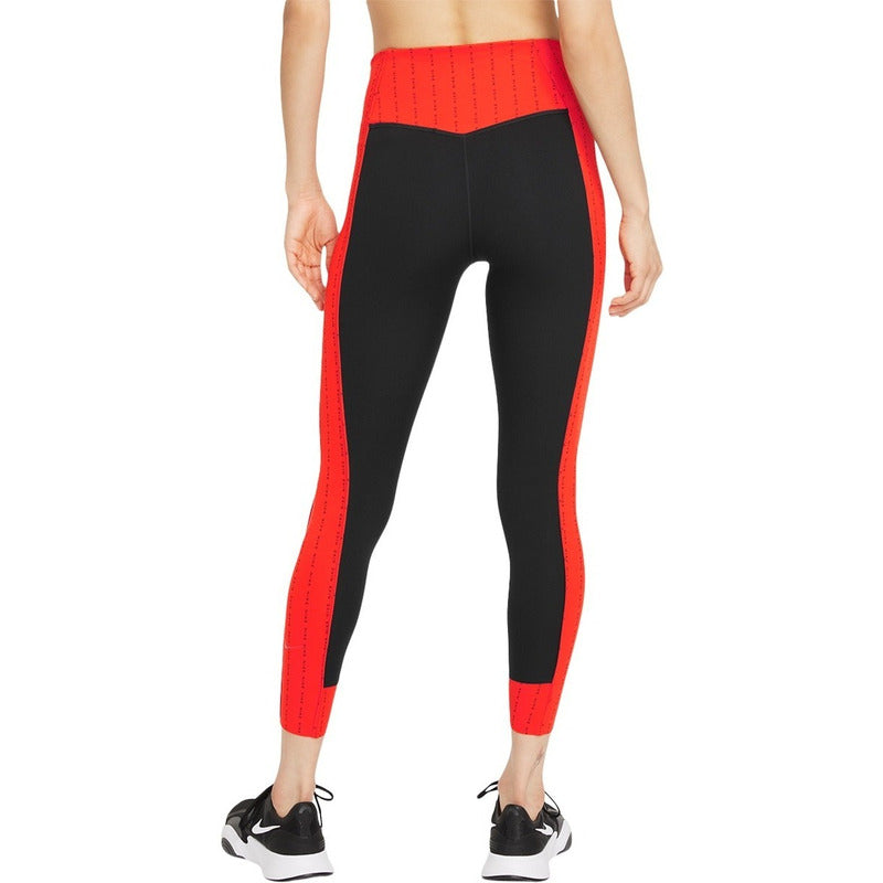Calzas Mujer Nike One Luxe 7/8 Tiro Medio Tight Fit Original