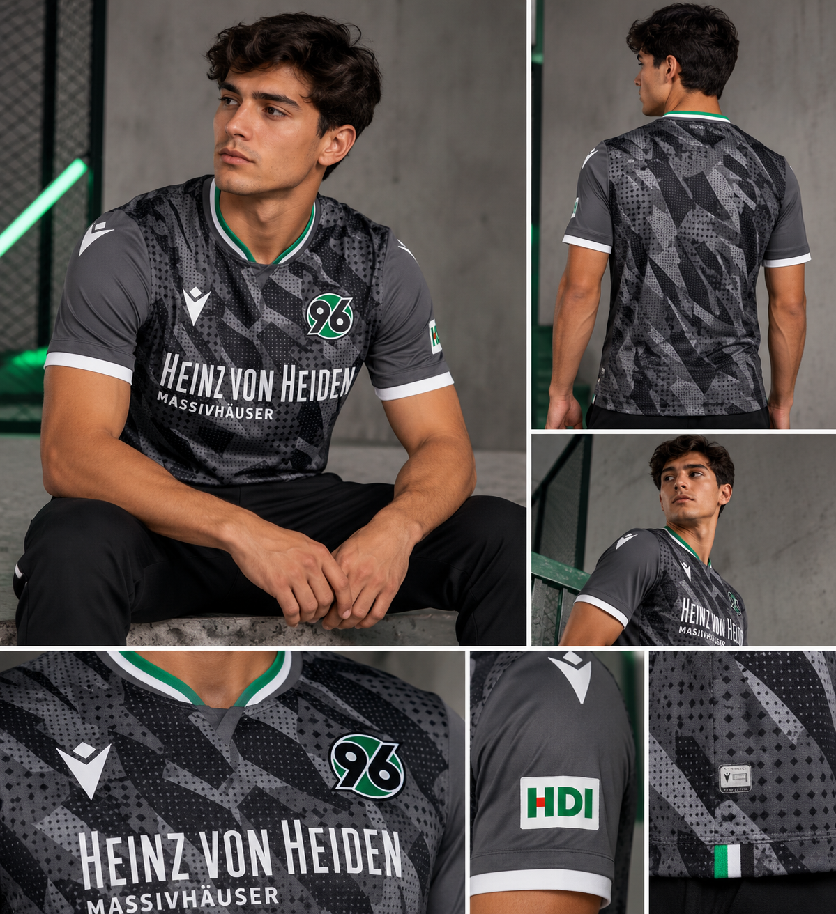 Camiseta Fútbol Macron Hannover 69 20/21 Tercera Original