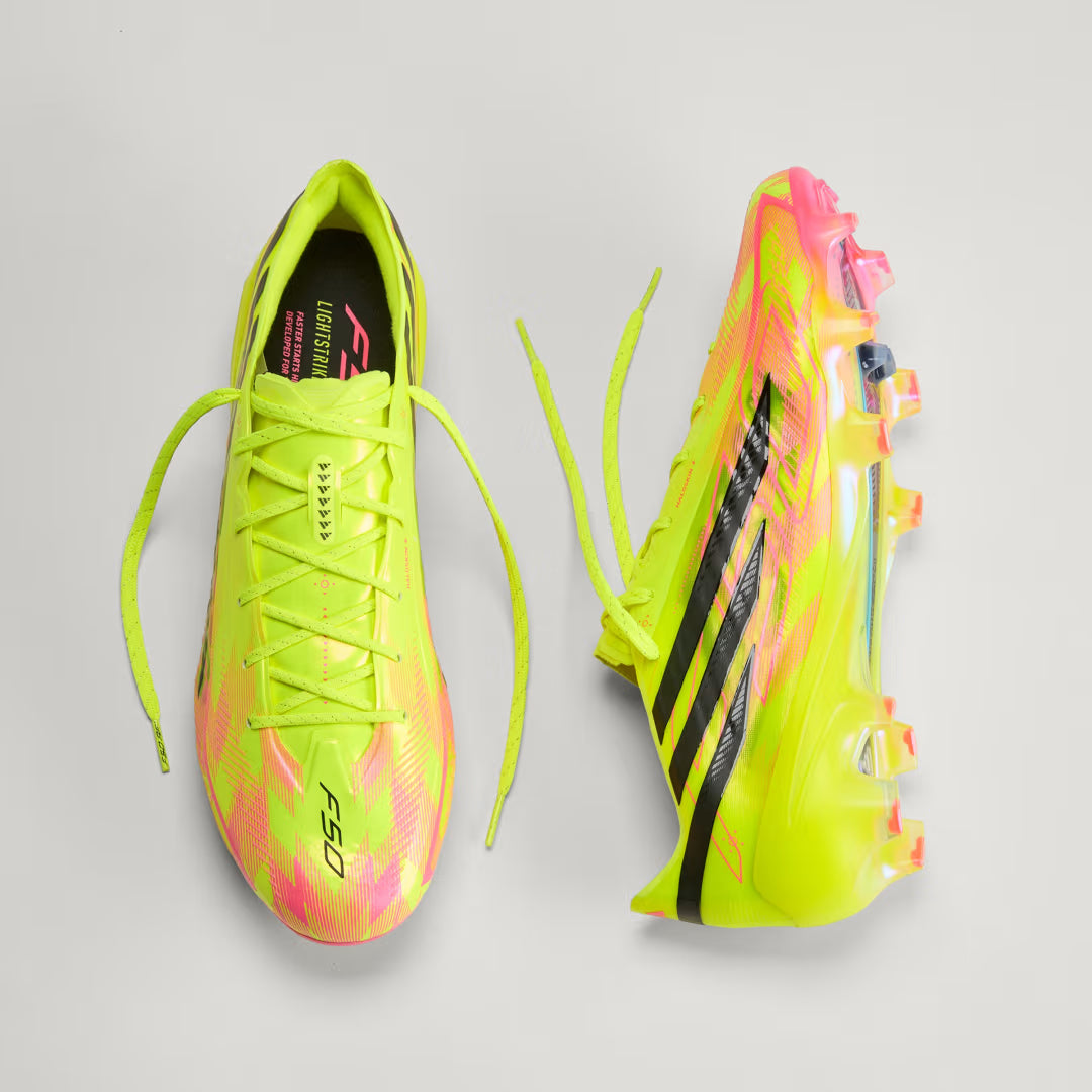 Zapatos Fútbol Adidas F50 Hyperfast Elite FG Originales Sólo Pasto Natural