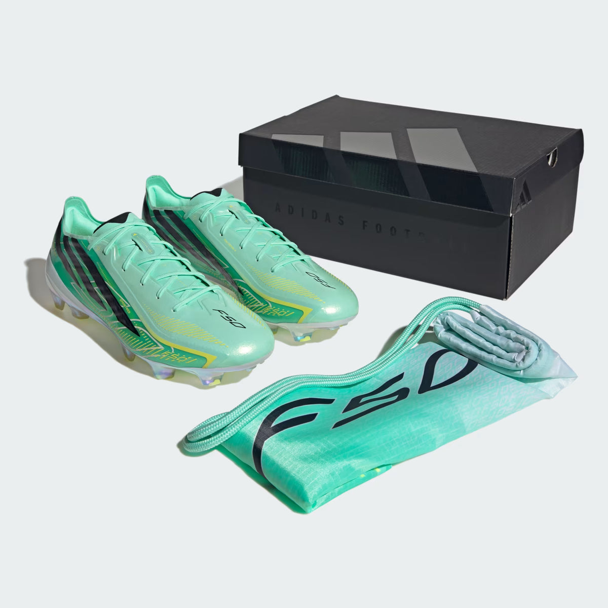 Zapatos Fútbol Adidas F50 Hyperfast Elite FG Originales Sólo Pasto Natural