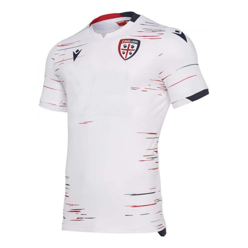 Camiseta Fútbol Macron Cagliari Calcio 19/20 Visita Original