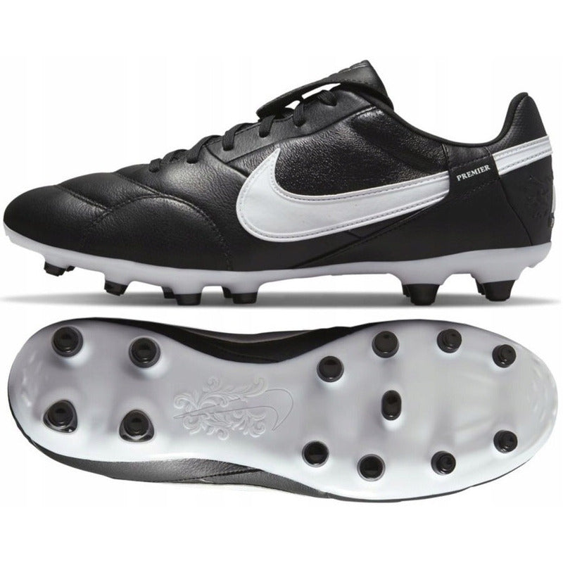 Zapatos Fútbol Nike The Premier Iii Fg Cuero Originales