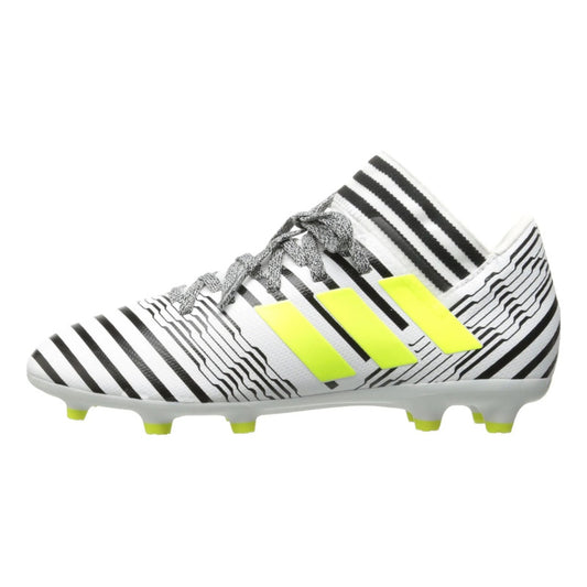 Zapato Fútbol Niño adidas Nemeziz 17.3 Fg White Originales