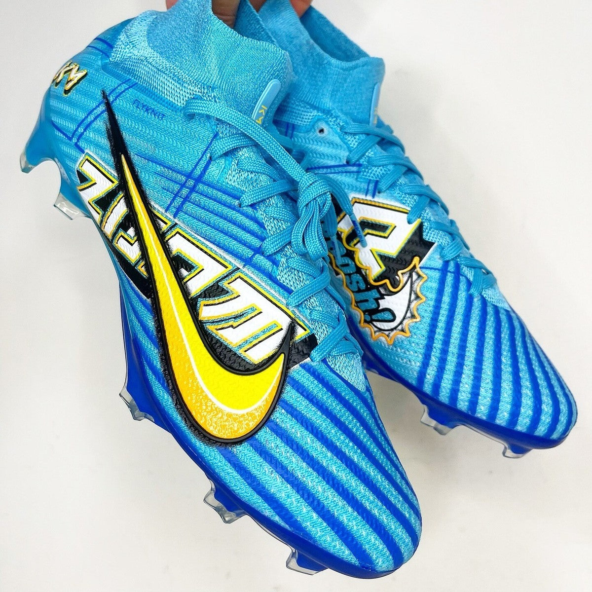 Zapatos Fútbol Nike Superfly 9 Elite FG Mbappé Pasto Natural