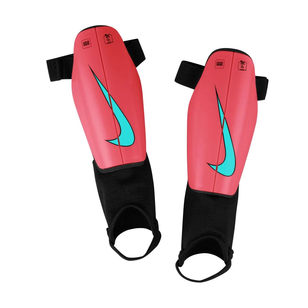 Canilleras Niño Nike Jr. Charge Originales Rojas