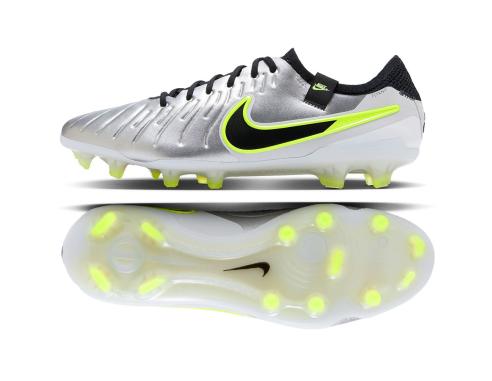 Zapato Fútbol Nike Legend 10 Elite Fg Silver Originales Pasto Natural